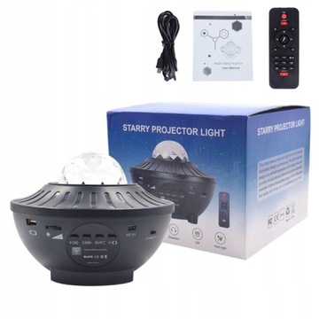 PROJEKTOR GWIAZD LAMPKA NOCNA RZUTNIK STAR LED 360