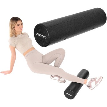 WAŁEK ROLLER GŁADKI DO MASAŻU ĆWICZEŃ FITNESS JOGA 15x60CM ENERO FIT