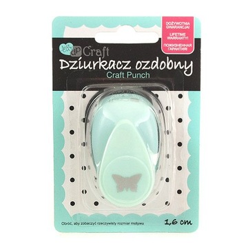 Декоративный дырокол Бабочка 2 1,6 см