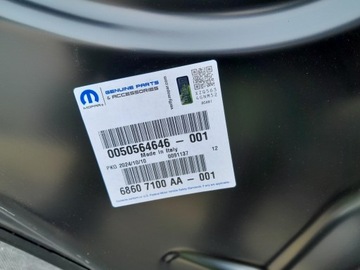 KAPOTA ALFA ROMEO TONALE KRYT MOTORU NOVÁ ORIGINÁLNÍ 50564646