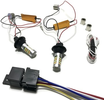 ПОВОРОТНИКИ ДНЕВНЫЕ ОГНИ ДНЕВНЫЕ ОГНИ LED ДХО 2в1 АВТОМАТИЧЕСКИЙ