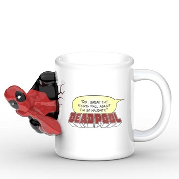 Kubek Ceramiczny 3D Stereoskopowy Deadpool