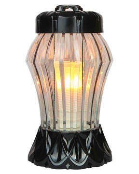 lampion znicz glamour2 diament na grób pomnik 25cm