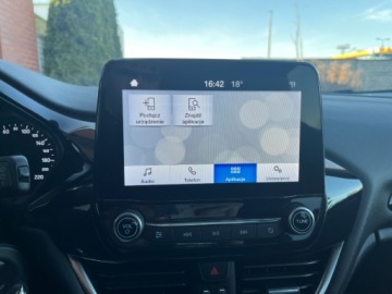 Ford Fiesta VIII Hatchback 3d 1.0 EcoBoost 100KM 2018 Ford Fiesta 1.0 benzyna 100 KM zarej w PL niski przebieg zadbany zamia, zdjęcie 14