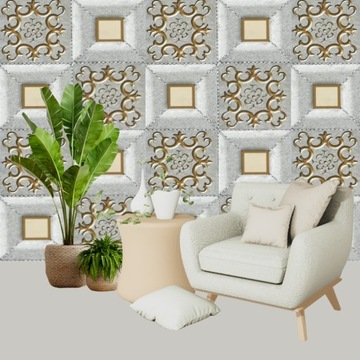 PANELE ŚCIENNE TAPETA SAMOPRZYLEPNA PŁYTKA MARMUR PCV 30CM X 60CM 10 SZTUK