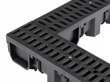 ЛИНЕЙНЫЙ ДРЕНАЖ H105 Решетка ПП КОМПЛЕКТ 6м AQUER