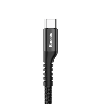 КАБЕЛЬ BASEUS STRONG СПИРАЛЬНЫЙ КАБЕЛЬ ПРУЖИННЫЙ USB USB-C ТИПА-C ОПЛЕТЕННЫЙ КАБЕЛЬ 2А 1М