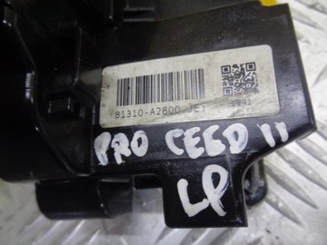 ZÁMEK DVEŘE LEVÝ PŘEDNÍ KIA PROCEED PRO CEED 2 II 3D 2012- 81310-A2800 EU