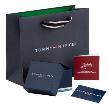 Zegarek damski Tommy Hilfiger 1781689 na skórzanym pasku klasyczny logo