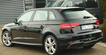 Audi A3 8V Sportback 5d Facelifting 1.0 TFSI 115KM 2017 Audi a3 (Nr.029) 1.0 TFSI S-Line Klima Parktronik Gwarancja Benzyna, zdjęcie 6