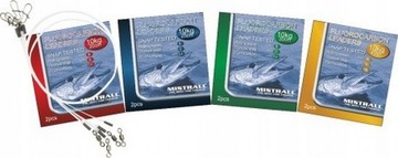 przypon Mistrall Fluorocarbon Invisible 20kg 25 cm