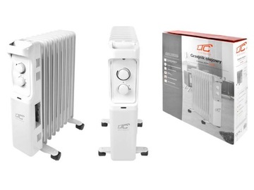 МОЩНЫЙ МАСЛЯНЫЙ РАДИАТОР 2000ВТ, 9 ТЕРМОСТАТОВ