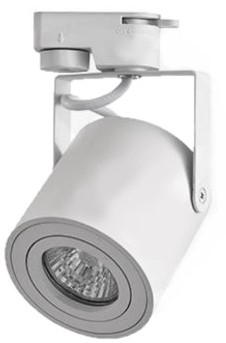 LAMPA LED REFLEKTOR SZYNOPRZEWÓD GU10 BIAŁY 1 FAZOWY