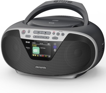 Радиоприемник BOOMBOX Bluetooth 6W CD FM AUX AIWA BBTU-500DAB/SL +PILOT
