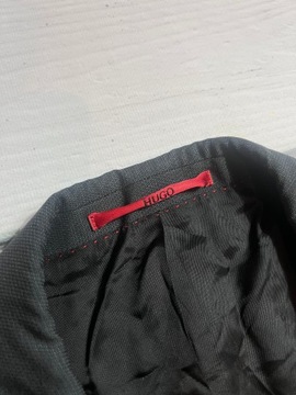 HUGO BOSS RED ANGELICO ITALY MARYNARKA MĘSKA ELEGANCKA JEDNORZĘDOWA 52