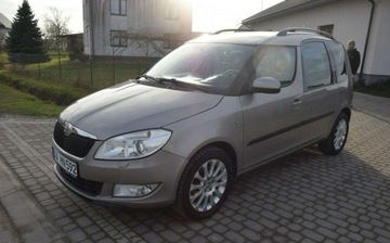 Skoda Roomster Mikrovan Facelifting 1.2 TSI 105KM 2013 Skoda Roomster 1.2TSI Automat Klimatronik Panorama Sprowadzony Oplacony, zdjęcie 5