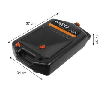 ПОДДОН ДЛЯ СЛИВА МАСЛА ПОРТАТИВНЫЙ ЗАКРЫТЫЙ, 12 Л 10-801 NEO Tools