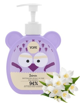 YOPE MYDŁO DO RAK DLA DZIECI JAŚMIN 400ml