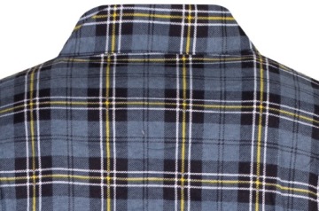 МУЖСКАЯ ФЛАНЕЛЕВАЯ РУБАШКА В КЛЕТКУ, 100% ХЛОПОК, размер XS