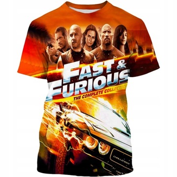 KOSZULKA 20 LAT SZYBCY I WŚCIEKLI FAST AND FURIOUS