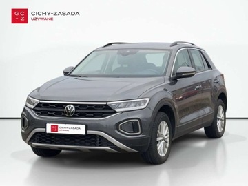 Volkswagen T-Roc I SUV Facelifting 1.0 TSI 110KM 2024 Volkswagen T-Roc 1.0 TSI 110 Life LED ACC Gwarancja Serwis ASO