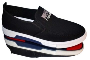 PÓŁBUTY WIZYTOWE MĘSKIE ORGINAL ELEGANT BUTY do jeansów CASUAL PANTOFLE