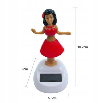 Танцующая Гавайка Гавайская кукла-танцовщица Статуэтка СОЛНЕЧНАЯ Гавайские танцы