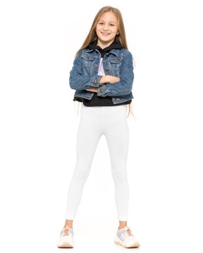 ЛЕГГИНСЫ ДЕВОЧКИ УТЕПЛЕННЫЕ, ЛЕГИНСЫ БЕЛЫЕ 134