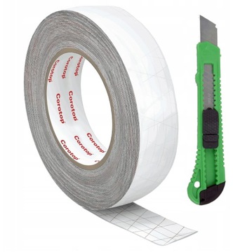 TAŚMA DWUSTRONNA DO MEMBRANY DACHOWEJ ZBROJONA COROTOP MIX - 40mm x 25mb