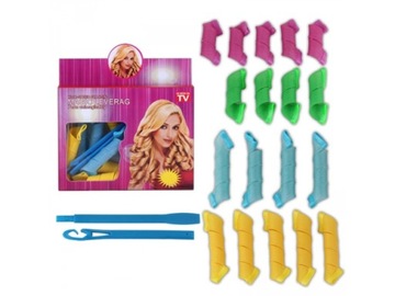 ВАЛИЦЫ ДЛЯ ВОЛОС волшебные LEVERAG CURLS 20 шт.