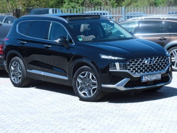 Hyundai Santa Fe IV SUV HEV 1.6 T-GDI HEV 230KM 2022 Hyundai Santa Fe 230ps 4WD Full Wentyle Panorama 360 Hak HUD Krell ACC Blis, zdjęcie 29