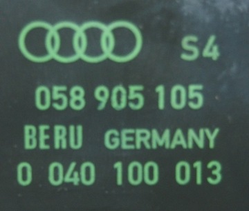 AUDI VW SKODA 1,8T CÍVKA ZAPALOVACÍ 058905105 0300122106 0040100013