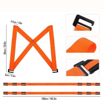 WYTRZYMAŁE PASY DO NOSZENIA MEBLI CIĘŻKICH RZECZY