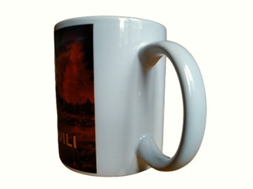 ОСЕННЯЯ ФАРФОРОВАЯ КРУЖКА С КАРТИННЫМ ПРИНТОМ В ПОДАРОК ​​К КОЛЛЕКЦИИ