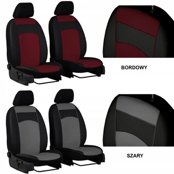 ПЕРЕДНИЕ КРЫШКИ ПЕРЕДНИЕ, КОЖАНЫЕ, для TOYOTA AVENSIS 2