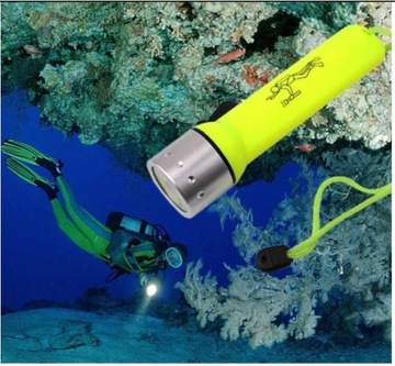 Водонепроницаемый светодиодный фонарь для дайвинга CREE 50 м