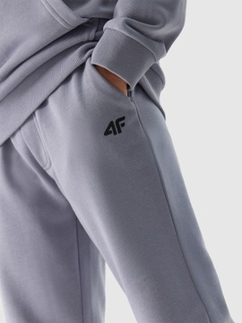 СПОРТИВНЫЕ БРЮКИ ДЛЯ МАЛЬЧИКОВ 4F – СВЕТЛО-ГОЛУБЫЕ, размер 152