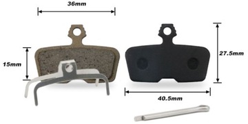 ПОЛУМЕТАЛЛИЧЕСКИЕ БЛОКИ RR КОД AVID/SRAM, КОД R