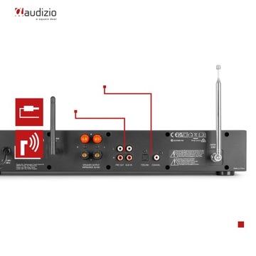 Цифровое радио Audizio WIFI FM DAB+ CD BT USB-пульт дистанционного управления