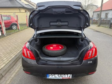 Peugeot 508 I Sedan 2.0 Hybrid4 200KM 2012 Peugeot 508 Hybrid4 200KM Naped 4x4 Xenony Nawigacja Head-Up Serwisowany G, zdjęcie 19