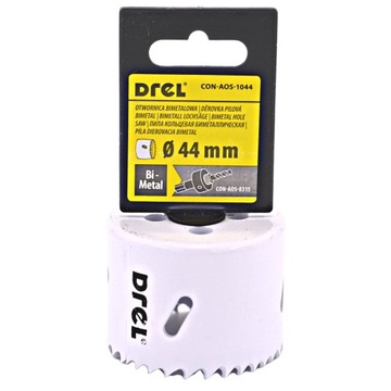 БИМЕТАЛЛИЧЕСКАЯ КОРОНКА ДЛЯ МЕТАЛЛА ДЕРЕВО ПЛАСТИКА 44 мм УНИВЕРСАЛЬНАЯ