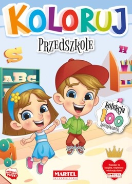 Kolekcja 100 - KOLORUJ - PRZEDSZKOLE kolorowanka
