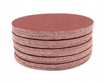 Диск шлипутной бумаги на липучке 150 мм P100 для набора шлифовальной машины 10 ПК