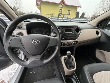 Hyundai i10 II Hatchback 1.0 LPGi 67KM 2014 Hyundai i10 Tylko 131tyśkm! 1WŁAŚCICIEL 2014 KLIMA 1.0 Prosta Benzyna ALU16, zdjęcie 10