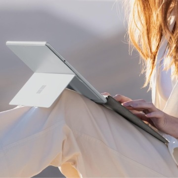 Клавиатура Microsoft Surface Pro с тонким стилусом - платина