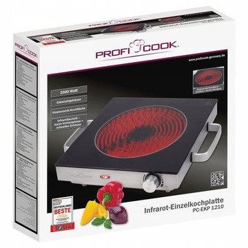 KUCHENKA ELEKTRYCZNA JEDNOPALNIKOWA CERAMICZNA