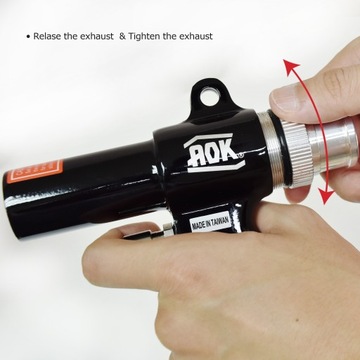 Пневматический пылесос AOK с набором из 4 насадок