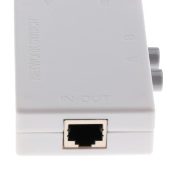 wkv-Mini 2-портовый ручной сетевой коммутатор 2в1