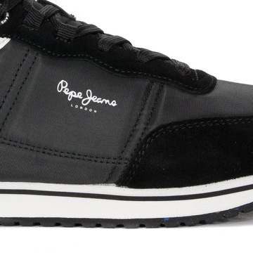 Sneakersy Pepe Jeans buty PMS30883 999 black r.44