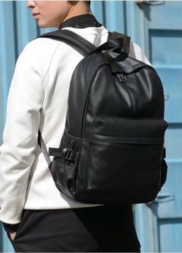 МУЖСКОЙ ЖЕНСКИЙ РЮКЗАК ДЛЯ НОУТБУКА ДЛЯ РАБОТЫ ШКОЛЬНЫЙ КОЖАНЫЙ МОЛОДОЙ ГОРОДСКОЙ